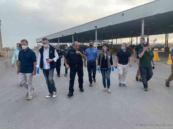 Rep. Conor Lamb, Rep. Brian Fitzpatrick Tour Southern U.S. Border As Part Of Congressional Delegation