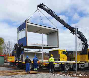 Bovenbouw Campus Lievegem laat containers aanrukken: “Alle lokalen bezet en nieuwe richtingen op komst”