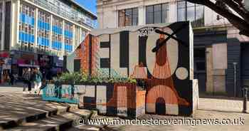 Cheerful new Northern Quarter mural welcomes Manchester re-opening