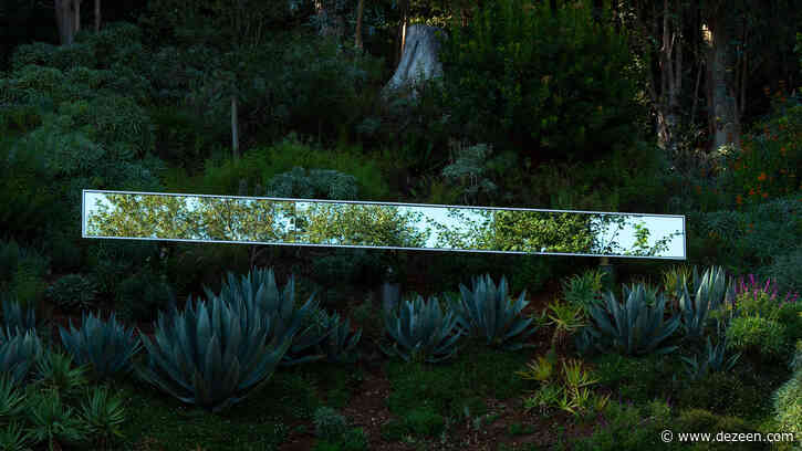 SOM and Phillip K Smith III install light-up mirrored sculpture in Santa Monica