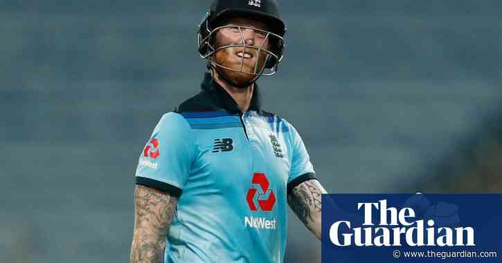England’s Ben Stokes faces spell on sidelines after breaking finger in IPL