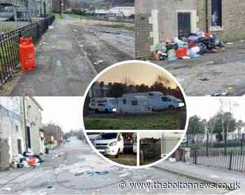 Disgust as travellers leave behind rubbish on Darwen street