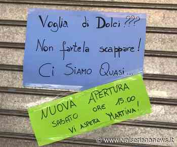 Clusone: Martina segue il maestro e riapre la storica pasticceria in tempo di covid - Valseriana News - Valseriana News