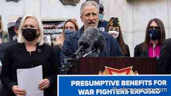 Jon Stewart, lawmakers announce legislation to help veterans impacted by burn pits