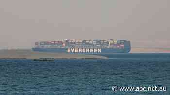 The Ever Given is still stuck in the Suez Canal, but this time it's an outstanding bill holding it up