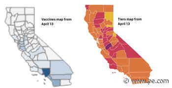 Coronavirus: Total vaccines administered in California and each county tier assignment as of April 13 - Press-Enterprise