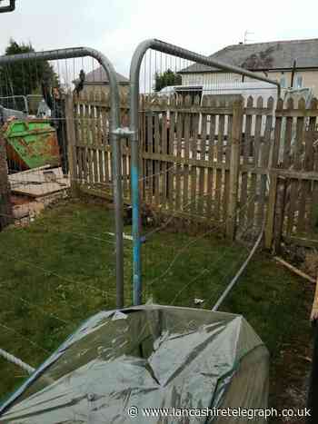 Colne: Disabled man says he has lost privacy and been abused due to building works