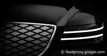 The electric Genesis G80e sedan will debut on April 18     - Roadshow