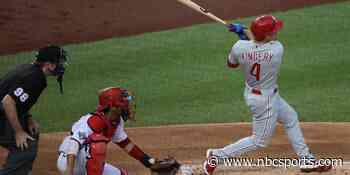 Phillies centerfielders: Scott Kingery not ready to return yet - NBC Sports