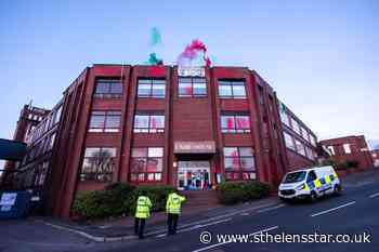 Five arrested after protests at Israeli-owned factory in Oldham - St Helens Star