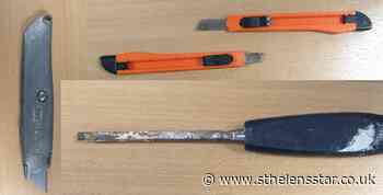 Man arrested and weapons seized following car stop - St Helens Star