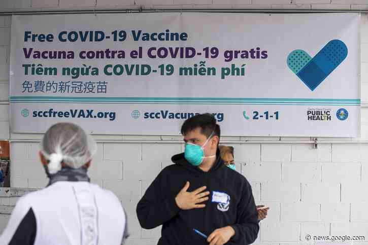 Here’s why Santa Clara County is getting a vaccine windfall this week - San Francisco Chronicle