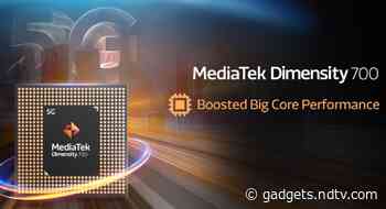 MediaTek Dimensity 700 5G SoC Launched, Realme Phone to Be the First to Feature the Chipset