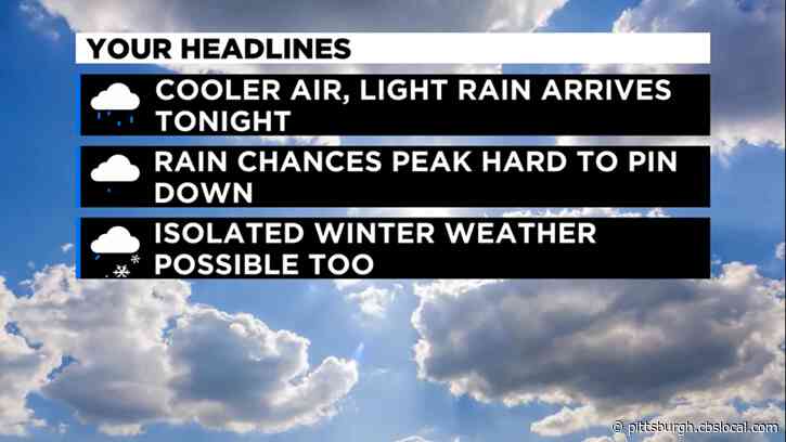 Pittsburgh Weather: Temperatures Cool Off As The Week Progresses