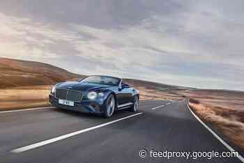 Bentley Continental GT Speed Convertible unveiled