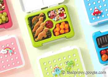 Flex & Lock modular, easy to clean kids lunchboxes