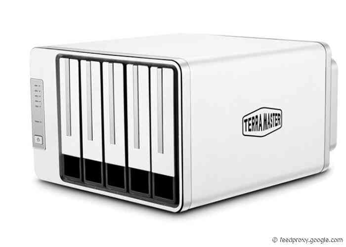 TerraMaster D5-300 5 bay NAS storage offers RAID 5 and more from $270