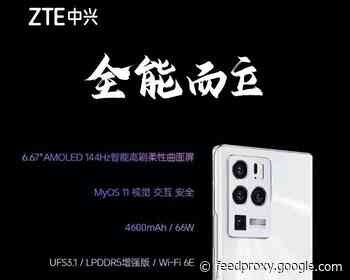 ZTE Axon 30 Ultra specifications revealed