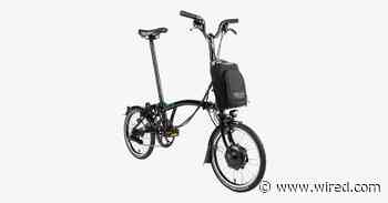 Brompton’s Folding Ebike Is Stylish but Sluggish