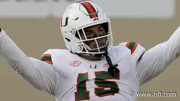 Hurricanes DE Jaelan Phillips missed medical eval in Indianapolis after testing positive for COVID-19 - NFL.com