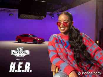 Honda taps H.E.R. for the return of its Civic Tour concert series, but must overcome livestream fatigue