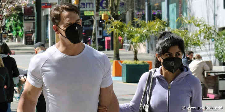 John Cena & Wife Shay Shariatzadeh Pick Up Lunch To Go in Vancouver
