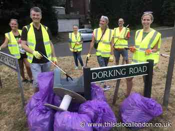 Tadworth litter pickers praised for remarkable efforts