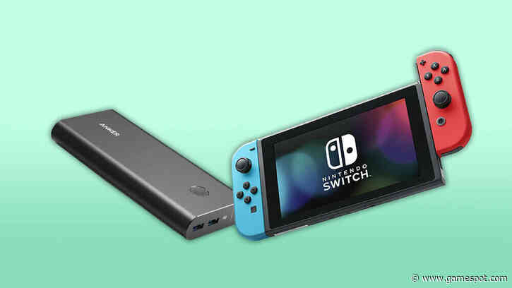 Get A Power Bank That Charges Your Nintendo Switch As You Play For $40 Off