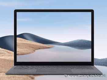 Microsoft haalt Surface Laptop 4 boven water