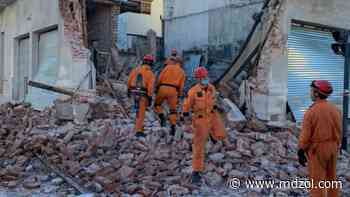 Se derrumbó una obra en construcción en Buenos Aires y buscan víctimas - MDZ Online
