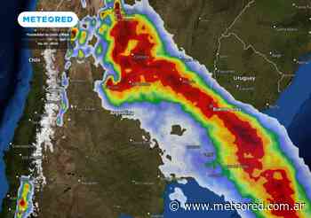 Alerta naranja por tormentas fuertes para Buenos Aires y Rosario - Meteored.com.ar