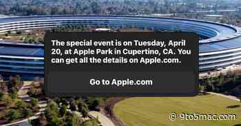 Siri says the next Apple event is on April 20: new iPad Pro expected - 9to5Mac