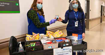 Toronto hospital introduces Kindness Cart to thank and support overworked staff - blogTO