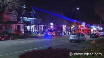 Crews respond to 2-alarm house fire on Dewey Avenue