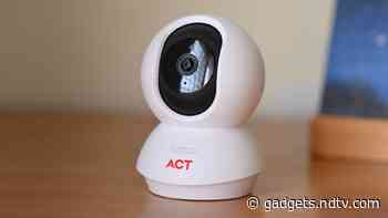 ACT HomeCam Security Camera Launched in India: All the Details