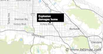 North Hollywood explosion injures one person, buries another - Los Angeles Times