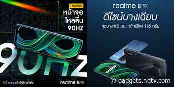 Realme 8 5G Specifications Teased Ahead of April 21 Launch; to Feature 90Hz Display, Fingerprint Scanner