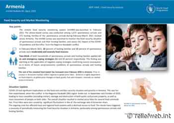 Armenia mVAM Bulletin #1: April, 2021 - Food security analysis - Armenia - ReliefWeb