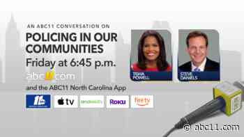ABC11 Conversation about Policing in Our Communities