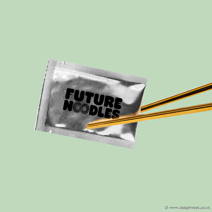 Otherway’s “retro-futuristic” identity for plant-based meal kit Future Noodles