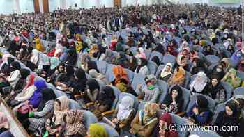 As Afghan women, we finally have a seat at peace talks. Don't abandon us