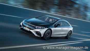 Weltpremiere Mercedes EQS: Daimlers elektrische S-Klasse soll 770 Kilometer schaffen