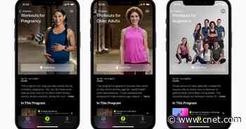 Apple Fitness Plus adds workouts for pregnancy, older adults     - CNET