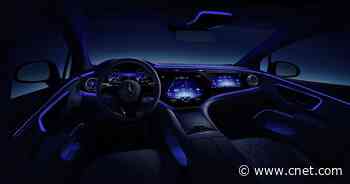 The Mercedes-Benz EQS has a Power Nap mode (seriously)     - Roadshow