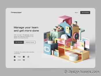 30 Inspiring Web Design Concepts with 3D Graphics