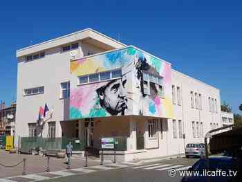 Terminato ad Ardea il murale "Influenze" dedicato a Giacomo e Inge Manzù - Il Caffè.tv Mobile - Il Caffè.tv