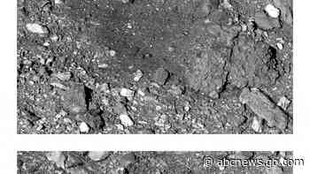 NASA spacecraft leaves mess after grabbing asteroid samples