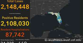 Florida Reports Slight Drop In New Coronavirus Cases, But An Increase In Deaths - WUSF News