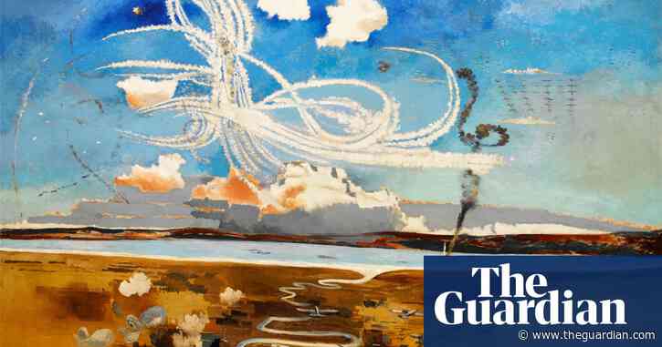 The Great British Art Tour: smoke tracks in a summer sky and Britain’s fight for survival