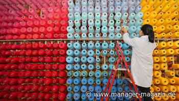 Chinas Wirtschaft wächst um mehr als 18 Prozent